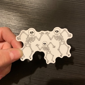 Dancing Skeleton  Sticker