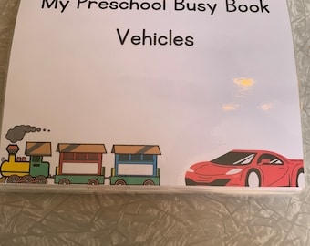 Preschool Busy Book