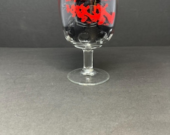 Vintage Robert Crumb “Keep on Truckin’” Dimple Goblet - Iconic 70s Design, 6” Tall (3 Available)