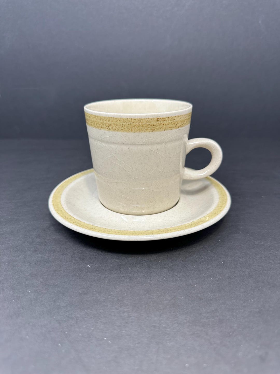 ヴィンテージ カントリーリビング 日本製 ストーンウェア コーヒー