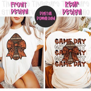Orange Camo Football Game Day PNG, Camouflage Football, Gridiron Png, Camo Football Png, Football Silhouette, Football Mom, Football Design