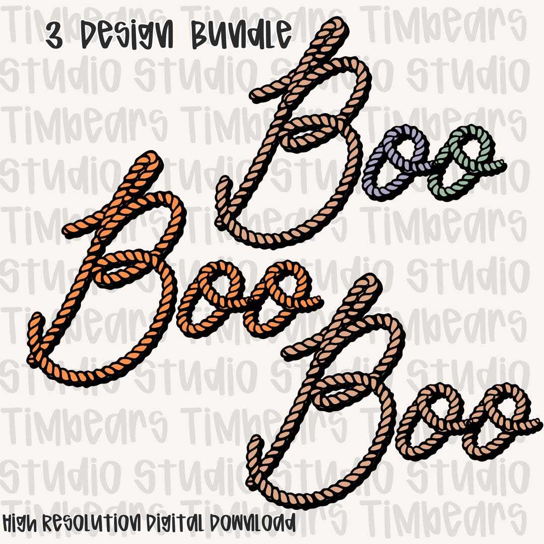 Boo Rop Boo Png, Western Boo, Rope Boo, Western Halloween Design, Vintage ...