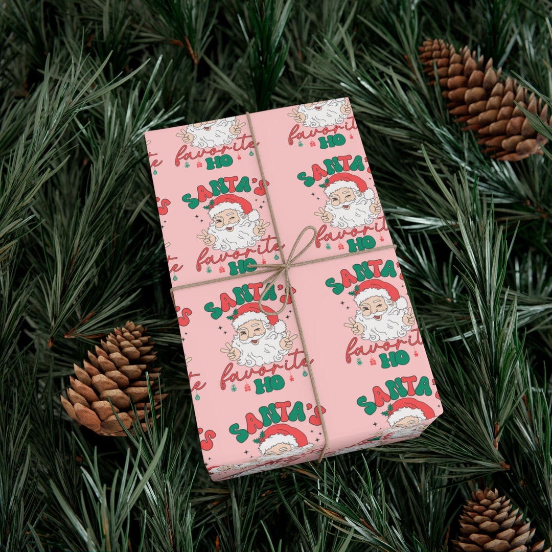 Funny Christmas Wrapping Paper 