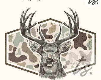 Deer Camo Hunting png, Marsh Old School Deer Camo PNG Deer Hunting Camouflage Frame, Hunting png, Camo Frame,  Deer Camo Design