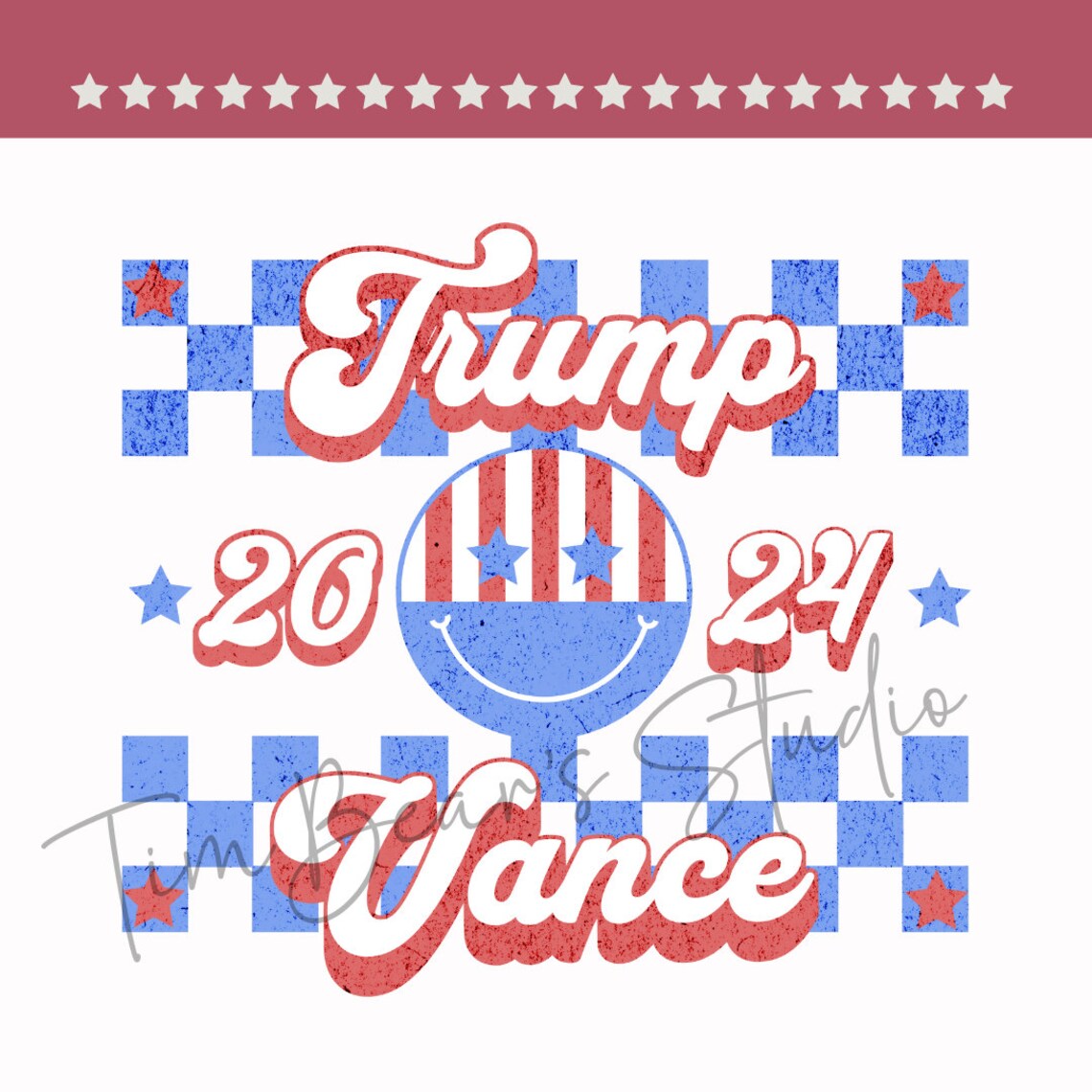 Trump Vance 2024 SVG PNG Retro Trump Vance, Election 2024 Svg Png
