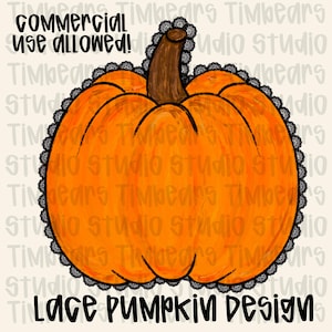 Lace Pumpkin Bundle PNG, Hand Drawn Pumpkin, Pumpkin Doodle, Fall Design, Commercial Use Design, Lace Design, Lace png, Fall PNG
