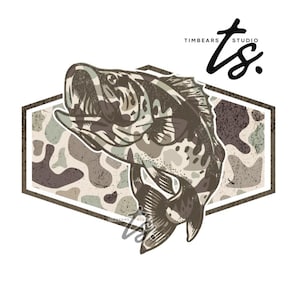 Camo Fish Label PNG, Bass png, Angler png, Fish Patch png,  Frame, Hunting png, Camo Frame, Hunting Camo Design, Reel American, Southern Boy