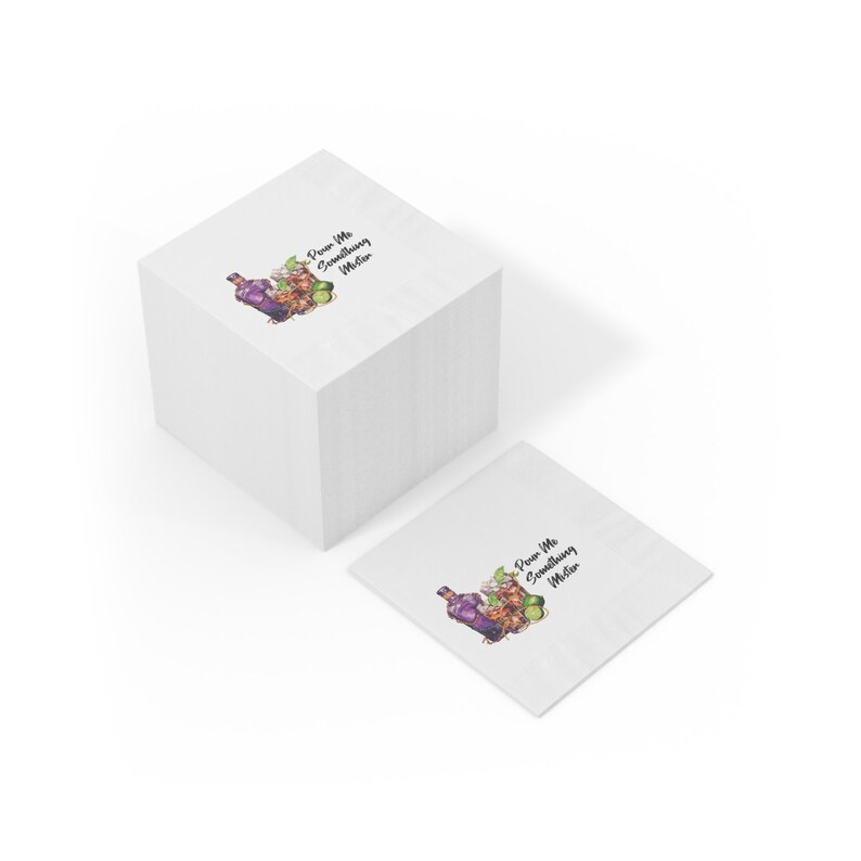 mardi gras cocktail napkins