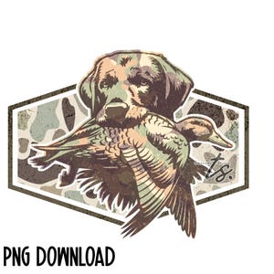 Camo Hunting Dog PNG,  Hunting Dog png, Duck Hunting, Labrador png, Hunting Dog, camo Design, Hunting Design, Duck png, Hunting Shirt Design