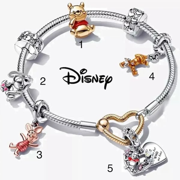 New Authentic Pandora Disney charm, cartoon series charm, gift for her