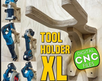 Tool Holder XL DIGITAL FLIES for the cnc