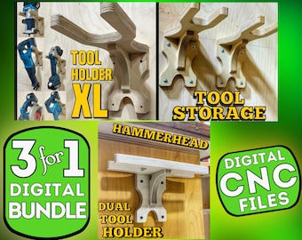 All 3 Tool Holder Files Bundle