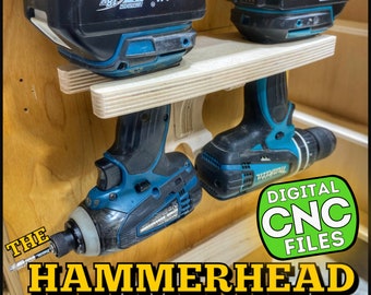 The "Hammerhead" Dual Tool Holder DIGITAL CNC FILE