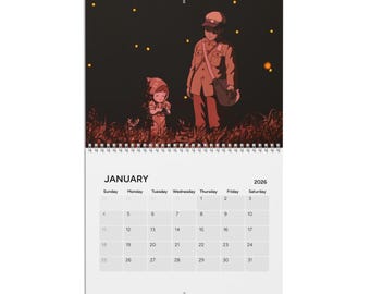 Studio Ghibli Artwork Calendar 2026 | Wall Calendar