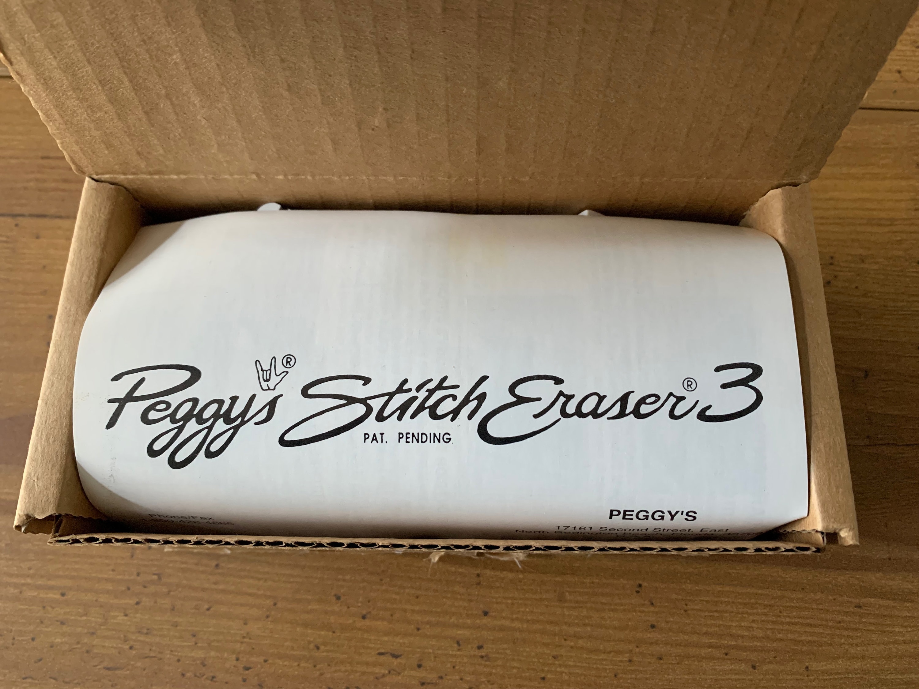 Peggy's Stitch Eraser 8