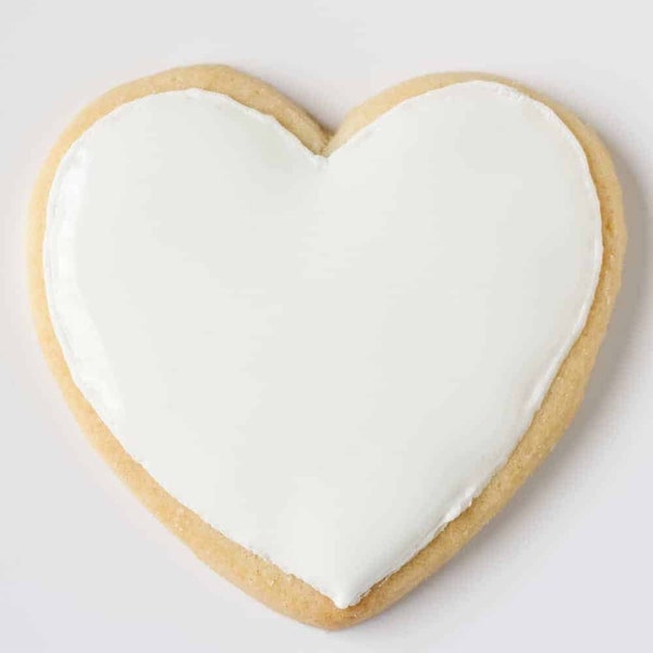 Cookie Tasting Sample, Heart Wedding Cookie Sample, Wedding Favor Tasting Sample