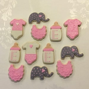 Baby Shower Decorated Sugar Cookies, New Baby Cookies, Baby Gift, Baby Shower Favors