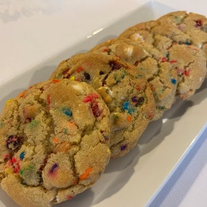 1 1/2 Dozen (18) 1.5 oz Gourmet Carnival Cookies, Party Cookies, Event Cookies