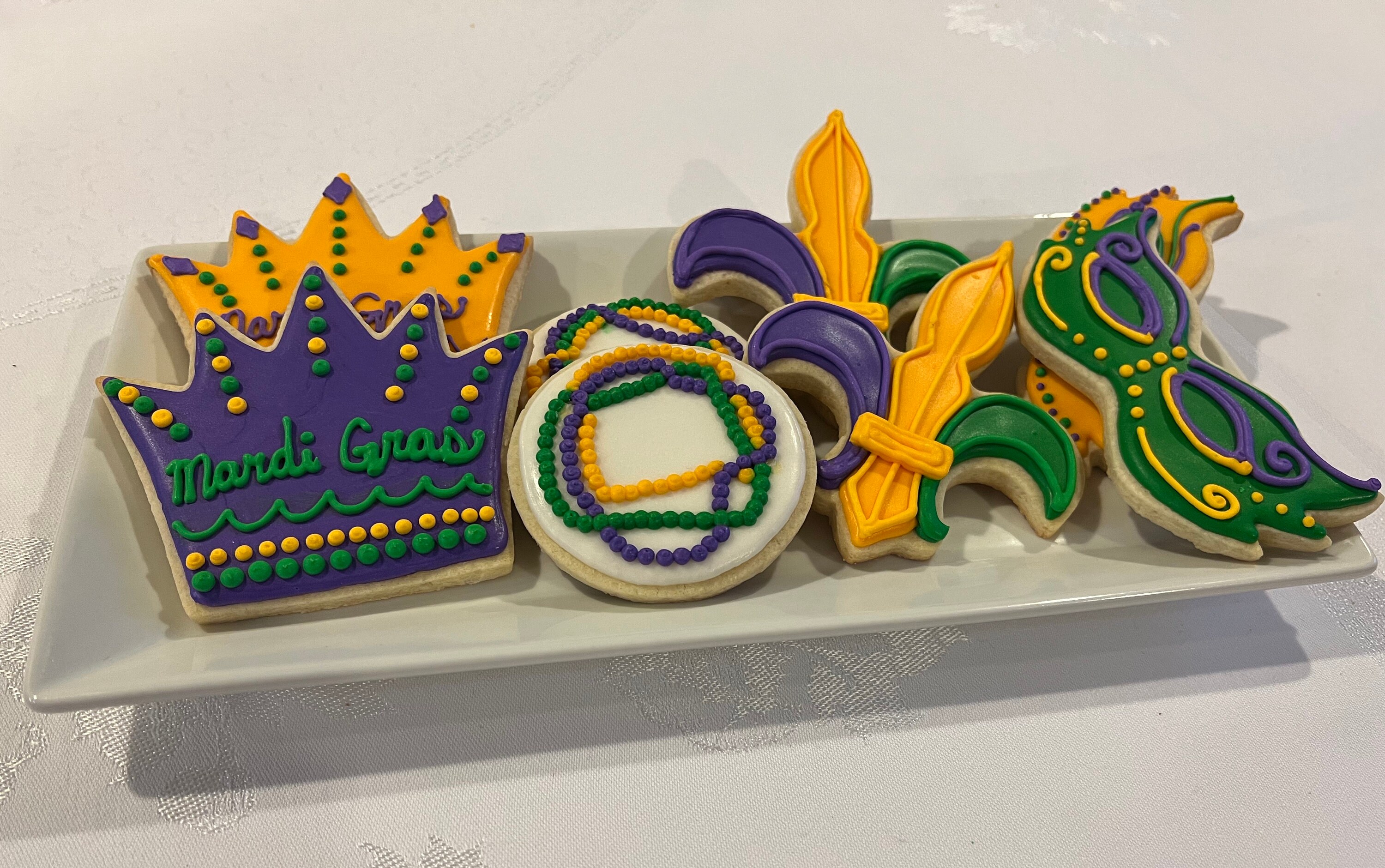  Mardi Gras/New Orleans Cookie Cutter Set - King Crown