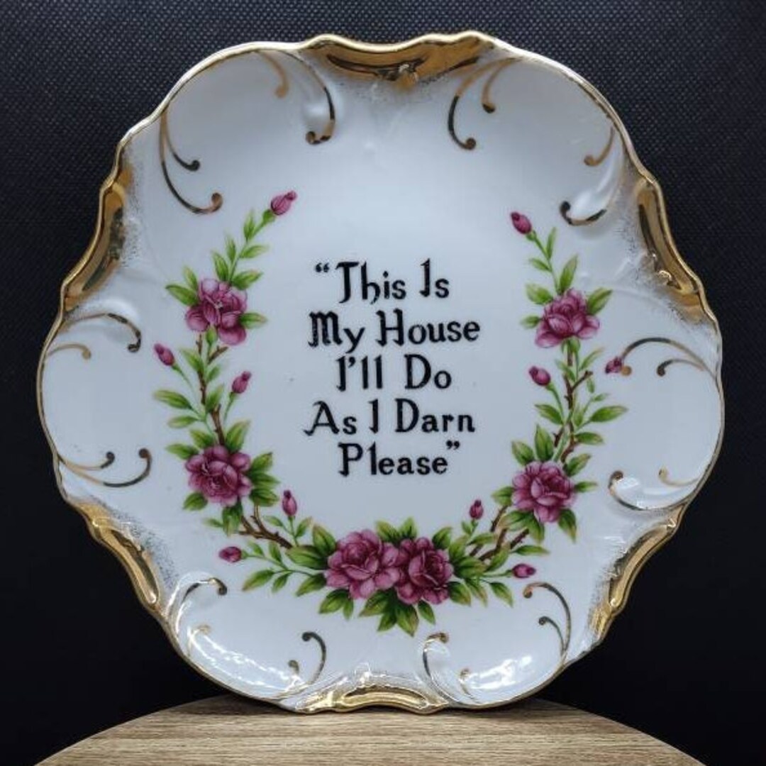 Decorative Plate Ceramic Plate Wall Decor Home Decor Wall Etsy