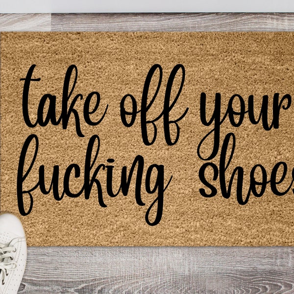 Take off Your Shoes Etsy