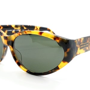 Authentic Jones 'New York' Vintage Tortoise Shell Designer Sunglasses