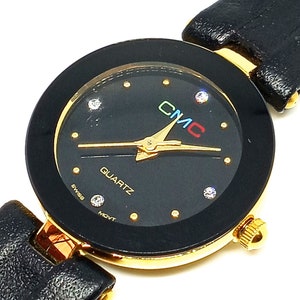 DMC Ladies Diamond "4058L" Swiss Made 3ATM Designer Quartz Watch
