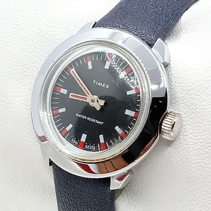 Rare Timex Women's Vintage Manual Wind Designer Watch