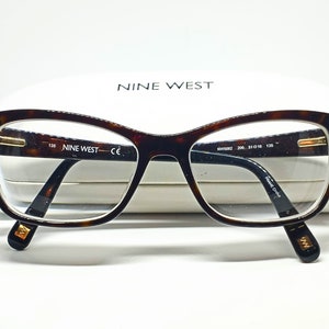 Nine West Square "NW5082" Black Designer Eyeglasses~w/Case!