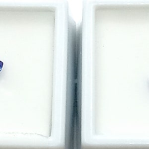 Genuine Matching Trillion Cut Rich Blue Tanzanite Loose Gemstones Set