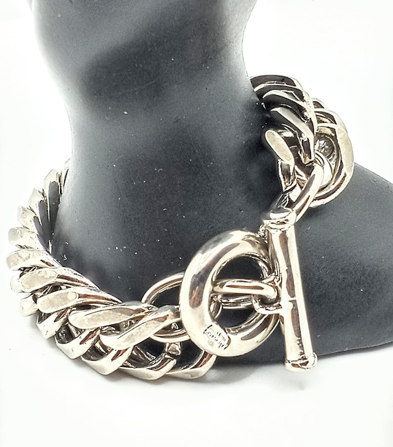 Authentic Givenchy Chunky Polished Link Designer … - image 2