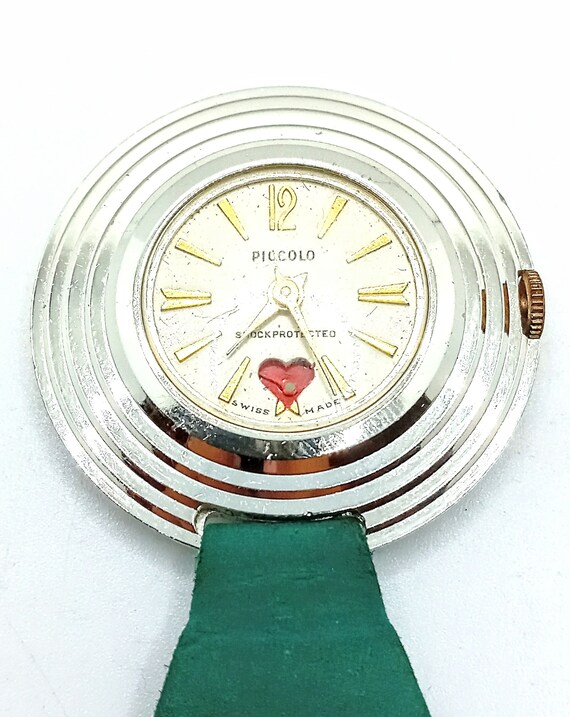 Authentic Piccolo Vintage Shock-Protected Swiss M… - image 2