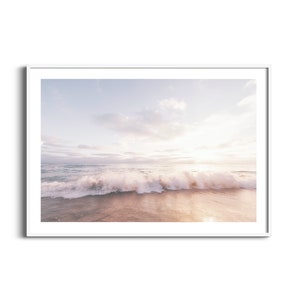 Ocean Shore. Beautiful Coastal photography for the Modern Home. Print or framed wall decor. zdjęcie 4