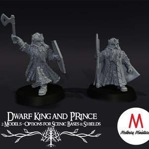 Dwarven King and Prince