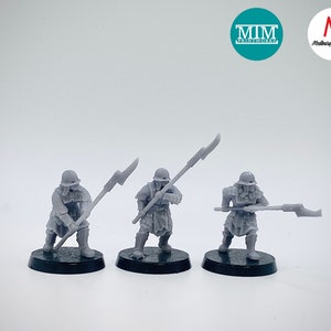 Guerriers orcs avec lances