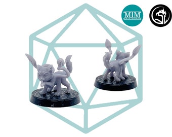 Displacer Kitten | Tabletop RPG Miniature | D&D | Roleplaying