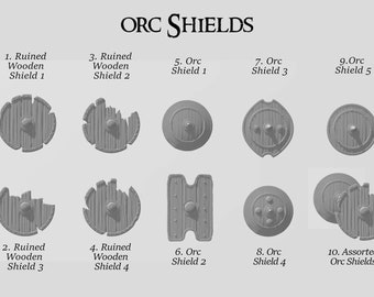 Shields of the Fell Kingdoms - Shield Bits box 20 pack