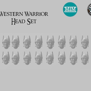 Western Warrior Head Set (20 Pack)