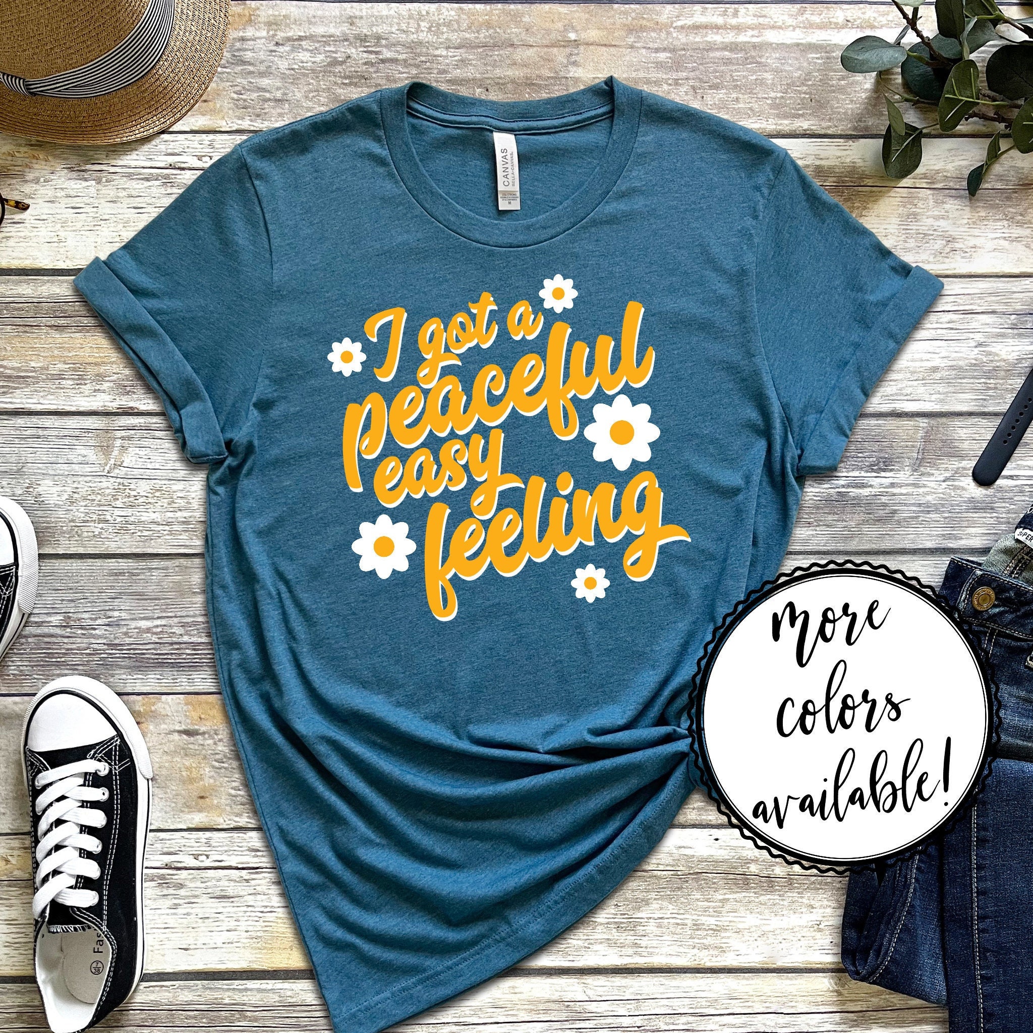 I Got a Peaceful Easy Feeling Eagles Eagles Concert Shirt - Etsy