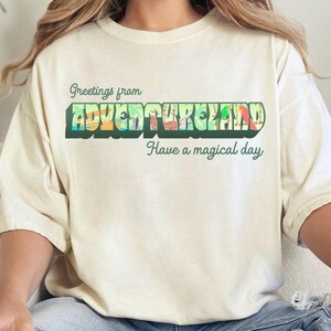 WDW Inspired Shirt, Comfort Colors, Vacation Shirt, Magical Shirt, Aesthetic Trendy Shirt, Vintage Shirt, Adventureland Park Shirt