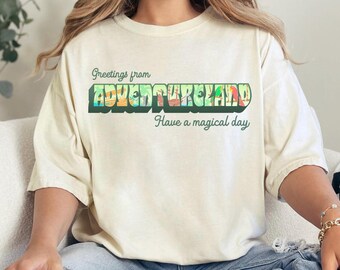 BTW Inspiriert Shirt, Komfortfarben, Urlaubs Shirt, Magisches Shirt, Ästhetisches Trendy Shirt, Vintage Shirt, Abenteuerland Park Shirt