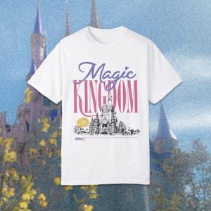 WDW Magic Kingdom Shirt, Comfort Colors, Vacation Shirt, Magical Shirt, Aesthetic Trendy Shirt, Vintage Shirt, Magic Kimgdom Shirt