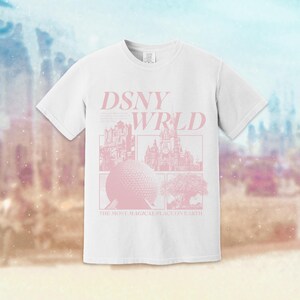 WDW DSNY WRLD Shirt, Comfort Colors, Vacation Shirt, Magical Shirt, Aesthetic Trendy Shirt, Vintage Shirt, Magic Kingdom Shirt