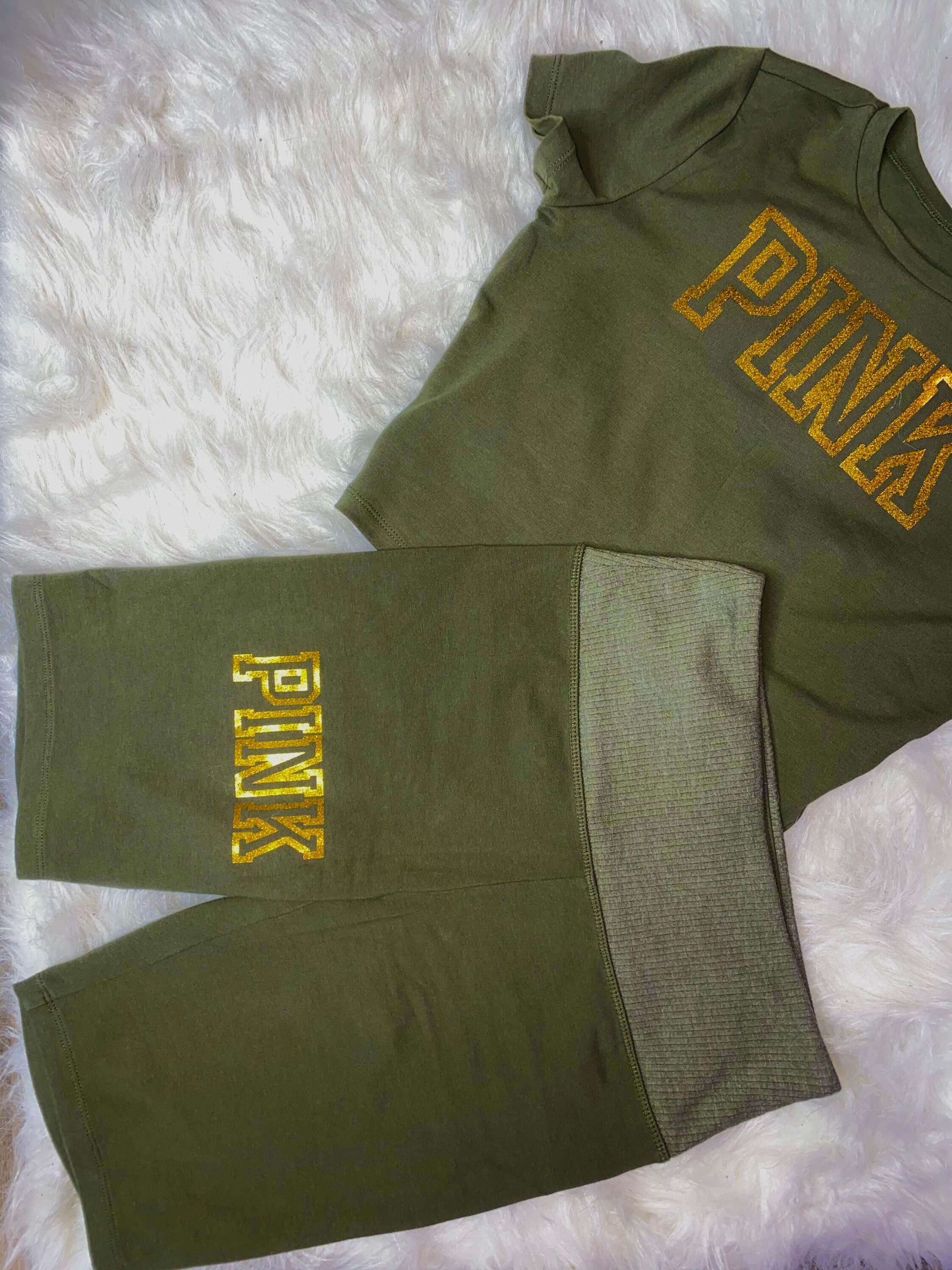 PINK matching set Etsy