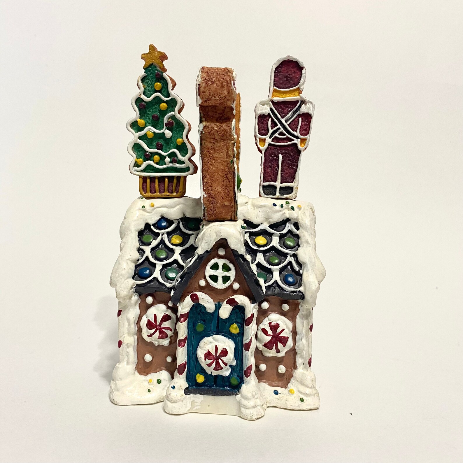 Vintage Gingerbread House With Butter Knives on Roof Etsy