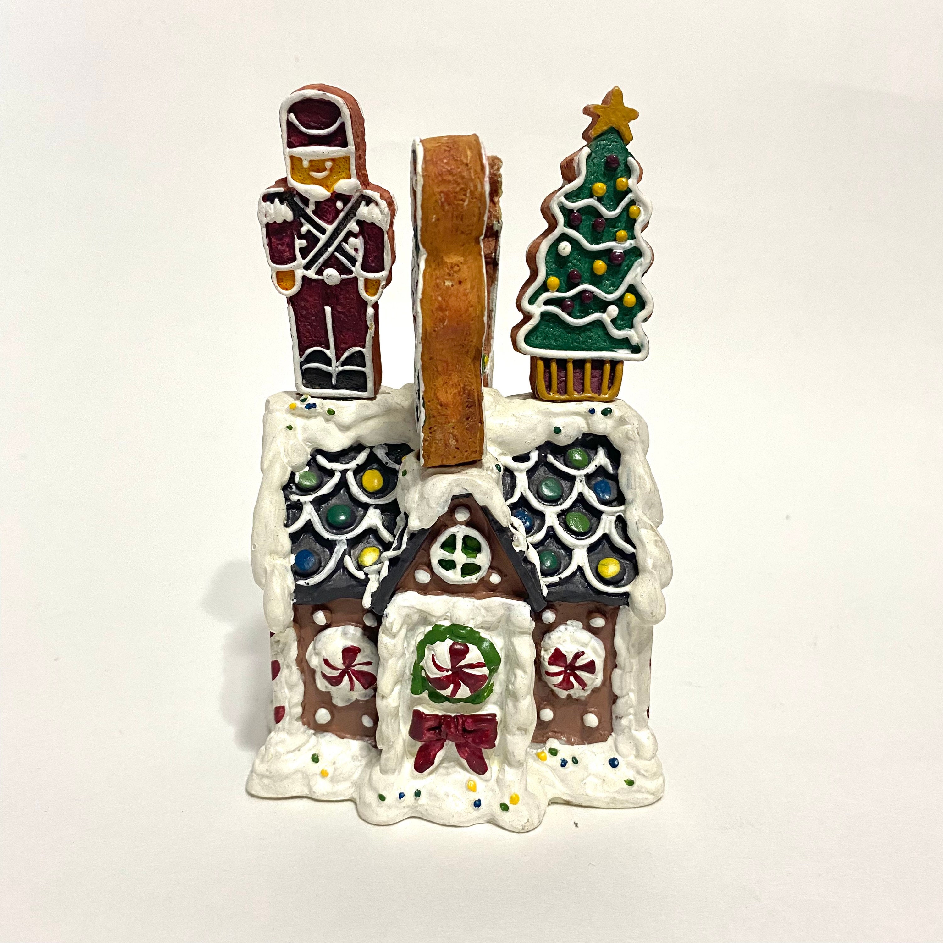 Vintage Gingerbread House With Butter Knives on Roof Etsy