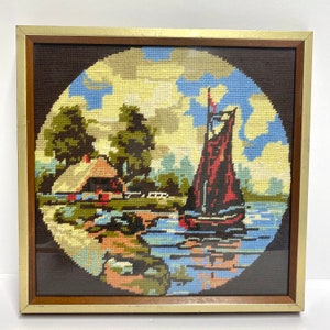 Sailboat Needlepoint Kit