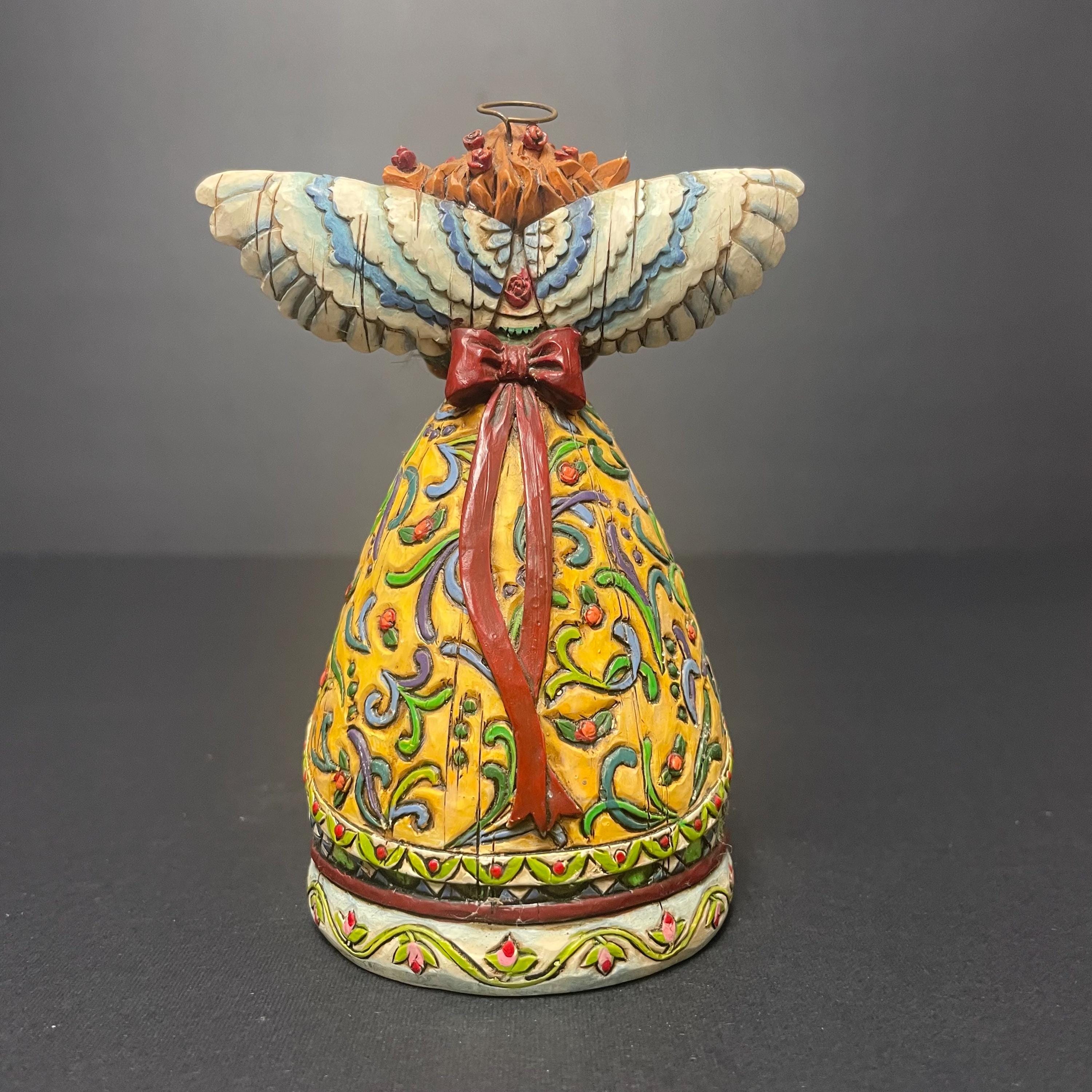 Jim Shore 'summer Restores the Soul' Angel Figurine Holding a