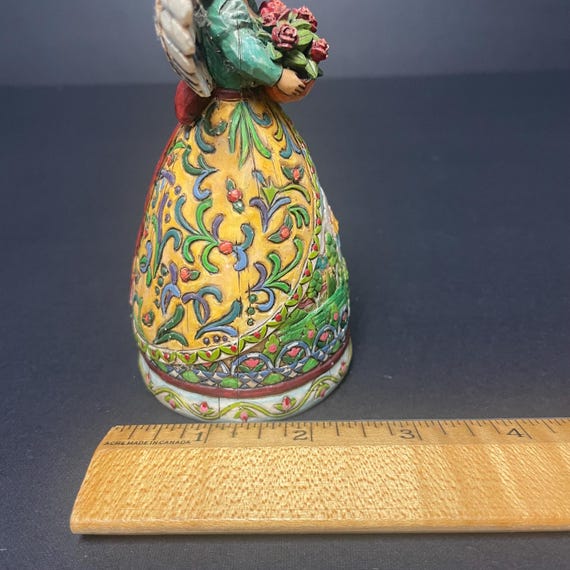 Jim Shore 'summer Restores the Soul' Angel Figurine Holding a