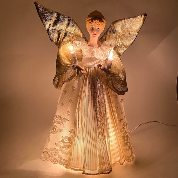 Antique Christmas Tree Angel